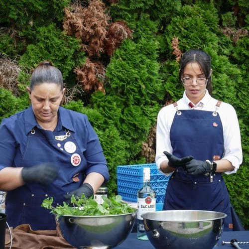 Monitoras de taller de Sabor y Salud