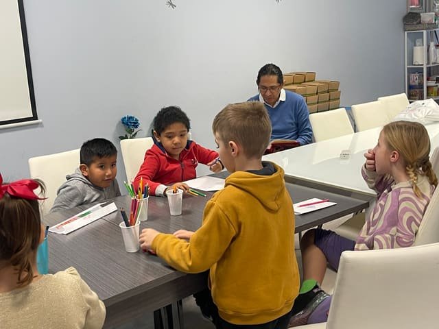 Nuestro espacio para los talleres infantiles