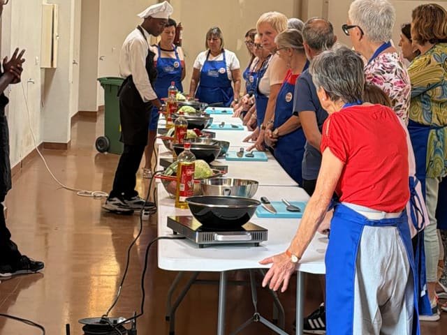 Taller itinerante de cocina en la comarca