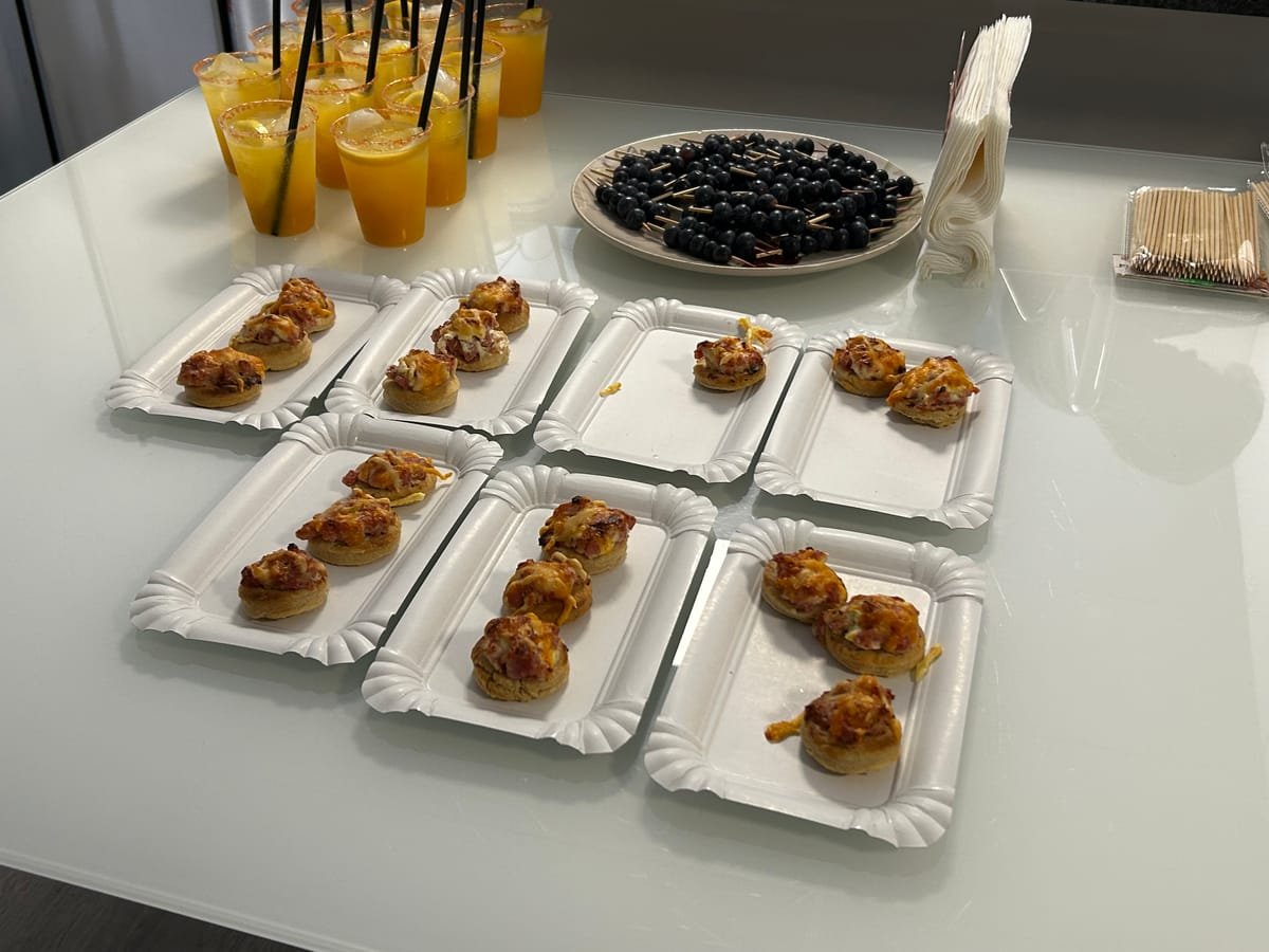Creaciones elaboradas por el grupo en el taller de cocina de autor